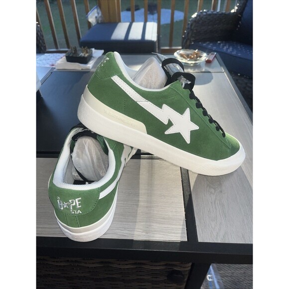A bathing Ape Size 9.5  1170191013 Green  Sta main image 6